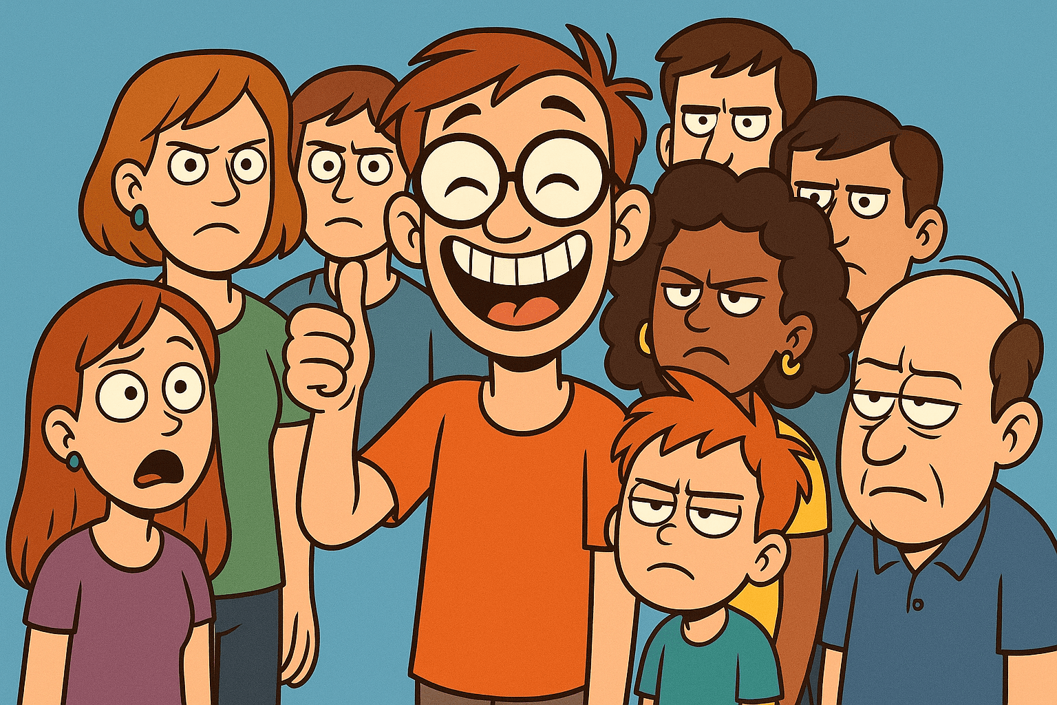 You Know That Annoying Type: Always Elbowing To Front And Center